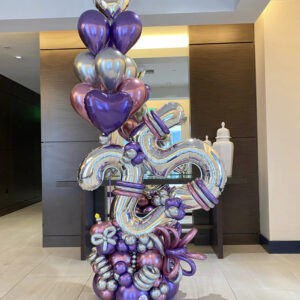 BALLOON ARRANGEMENT NUMBERS - Artballoonsgr.com Event Planning, Balloon Decoration Company, Event Decoration, Balloon Artist, Balloon Bouquet in Detroit MI
