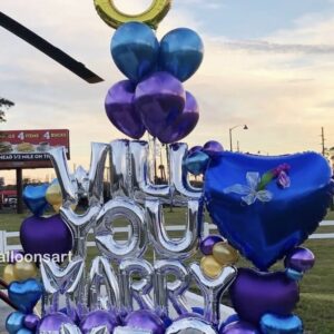 BALLOON ARRANGEMENT LOVE PHRASE - Artballoonsgr.com Event Planning, Balloon Decoration Company, Event Decoration, Balloon Artist, Balloon Bouquet in Detroit MI