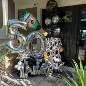 BALLOON ARRANGEMENT CELEBRATION - Artballoonsgr.com Event Planning, Balloon Decoration Company, Event Decoration, Balloon Artist, Balloon Bouquet in Detroit MI